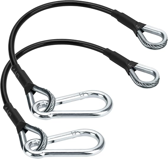 10" Gym Cable Extension Compatible with Bowflex Home Gym Accessories,for LAT/Tricep Pull Down and Leg Extensions Machine