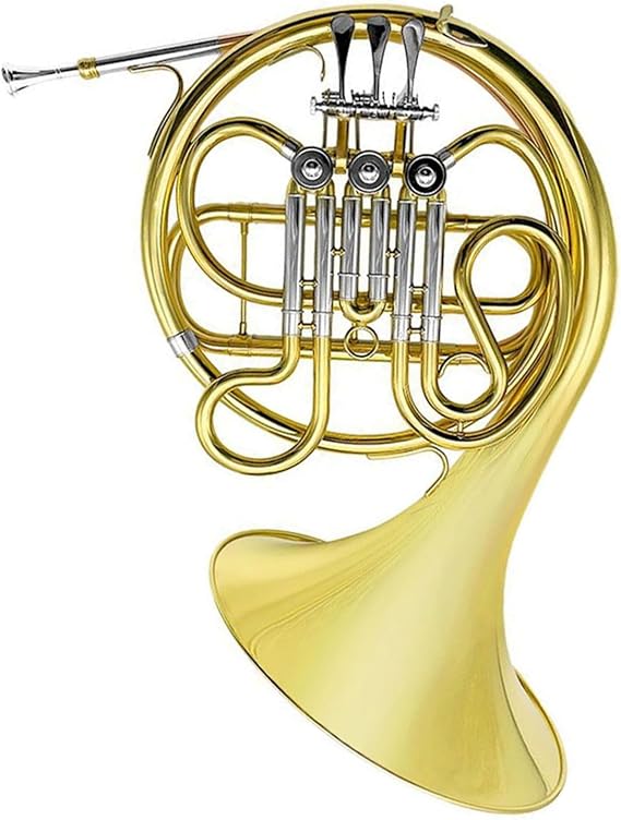 Professional French Horn Professional 3 key single row F key French horn beginner practicey brass instruments