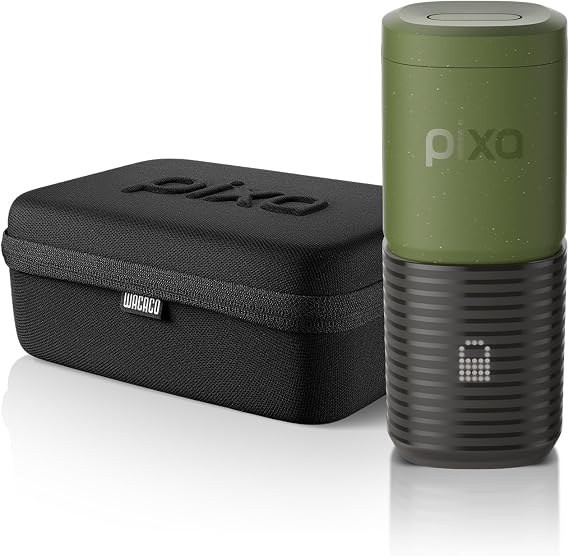 WACACO Pixapresso Olive Green+Case