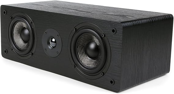 Micca MB42-C 2-Way Passive Center Channel Speaker Home Theater, Each, Black