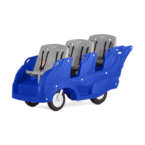 Gaggle Parade 6 Passenger Daycare Buggy Stroller, Blue