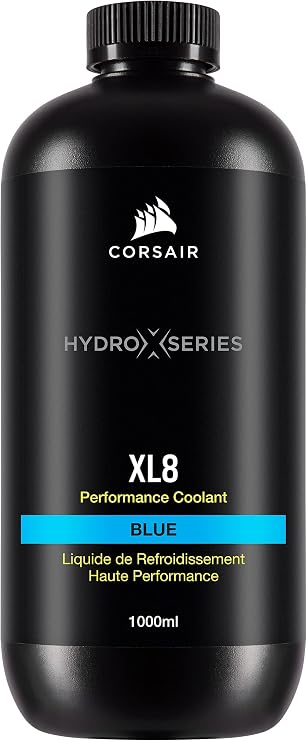CORSAIR Hydro X Series, XL8, Performance Coolant, 1L, Translucent Blue