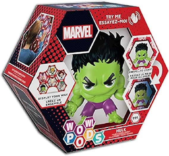 DYNIT KIDS Wow Pod-Marvel Hulk Assorted Colours 5390472