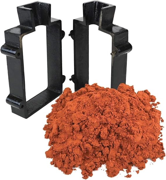 Sand Casting Set with 5 Lbs Petrobond Quick Cast Sand Casting Clay and Cast Iron Mold Flask Frame Melt Pour Metals
