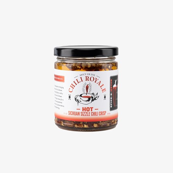 Sichuan Sizzle Hot Chili Crisp - Chili Royale