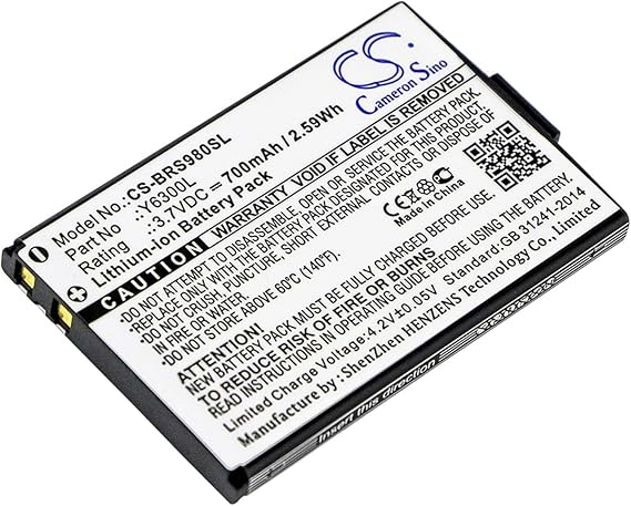 Battery For BLINC G2, ONEAL, RF710, RF-730, RS-980, RT-712, RX-960, TORC,