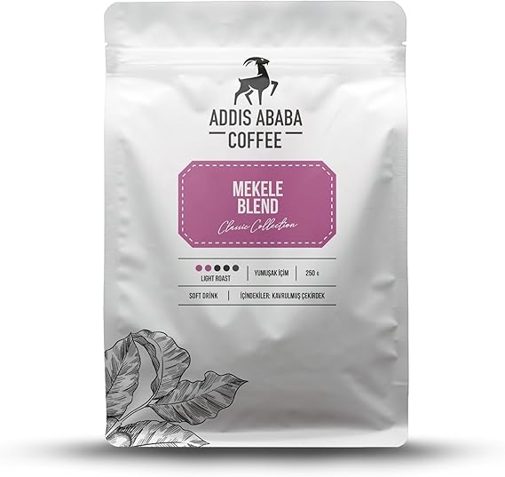 Addis Ababa Coffee - Mekele Blend Coffee 250 Gr. (Filter Coffee)