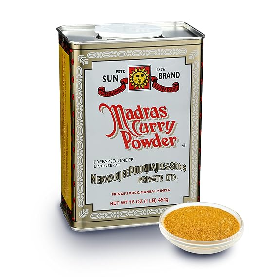 Sun Brand Madras Curry Powder | Traditional Indian Taste |1LB (1 Pack)