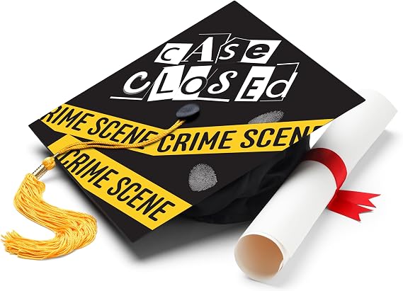 ADVANSYNC EarnedSwag Case Closed Graduation Cap Topper