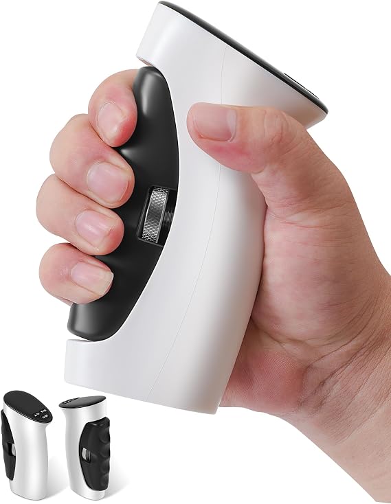 Hand Grip Strength Tester Dynamometer: Digital Electronic Measure Gripper Trainer Muscle Grips Strengthener Test Meter Handgrip Pressure Measurement Device - Handheld Squeeze Force Gauge Dynometer