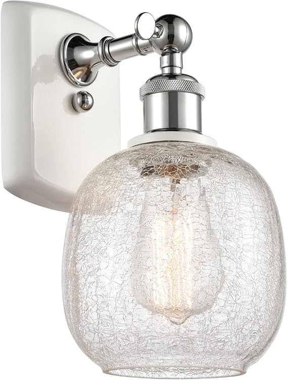 Innovations Lighting 516-1W-WPC-G105-LED Belfast 1 Light Sconce Part of The Ballston Collection