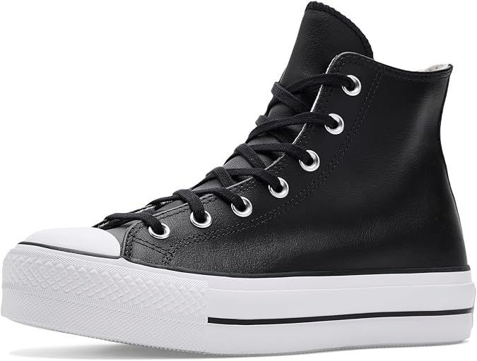 Converse Women's Chuck Taylor All Star Leather PlatformGymnastics Shoe