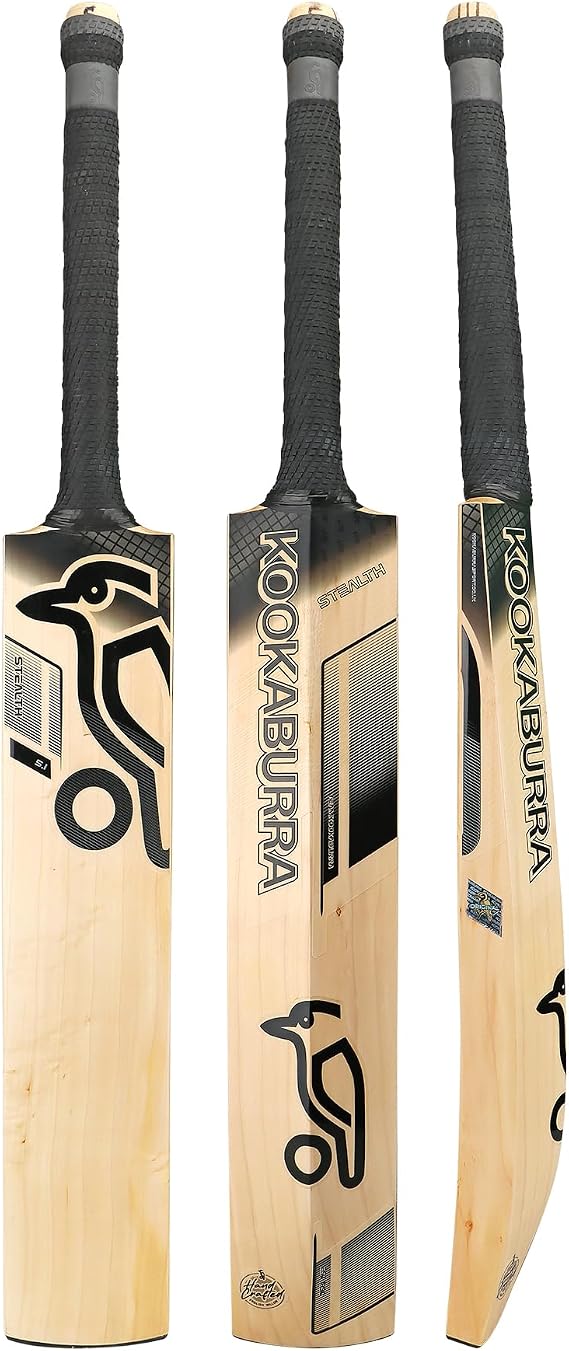 Kookaburra Stealth 5.1 Cricket Bat, Short Handle, Black