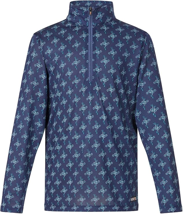 Kerrits Kids Keystone Ice Fil Long Sleeve Shirt - Print