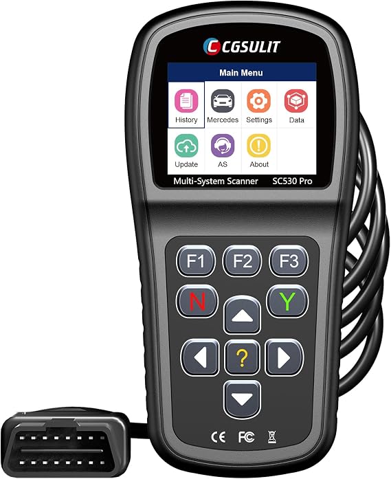 CGSULIT SC530 Pro OBD2 Scanner for Mercedes Benz with 20+ Services