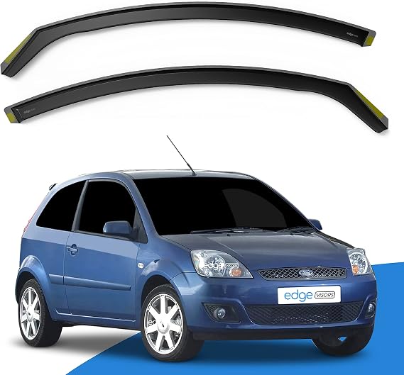EdgeVisors Wind Deflectors Ford Fiesta MK6 3Dr Hatchback 2002-2008 2pc