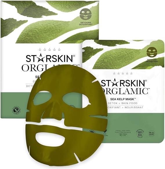 STARSKIN THE MASTER CLEANSER MASK™ Detoxing Sea Kelp Leaf Face Mask