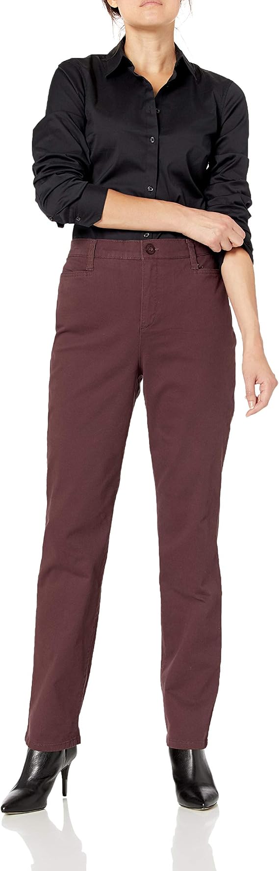 Gloria Vanderbilt Womens Amanda Trouser Pant
