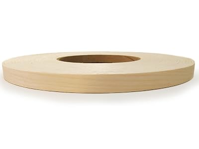 Birch 3m Peel and Stick 1316 X 100 Wood Veneer Edgebanding, Easy Application. Simply Peel Off The Liner, Stick, Roll and Trim and You are Done!