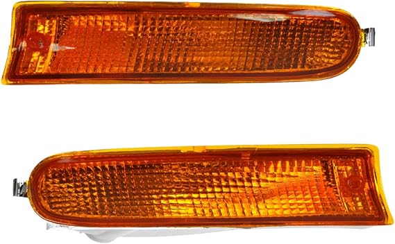 Parking Light Set Front Driver & Passenger Side Bumper Mounted