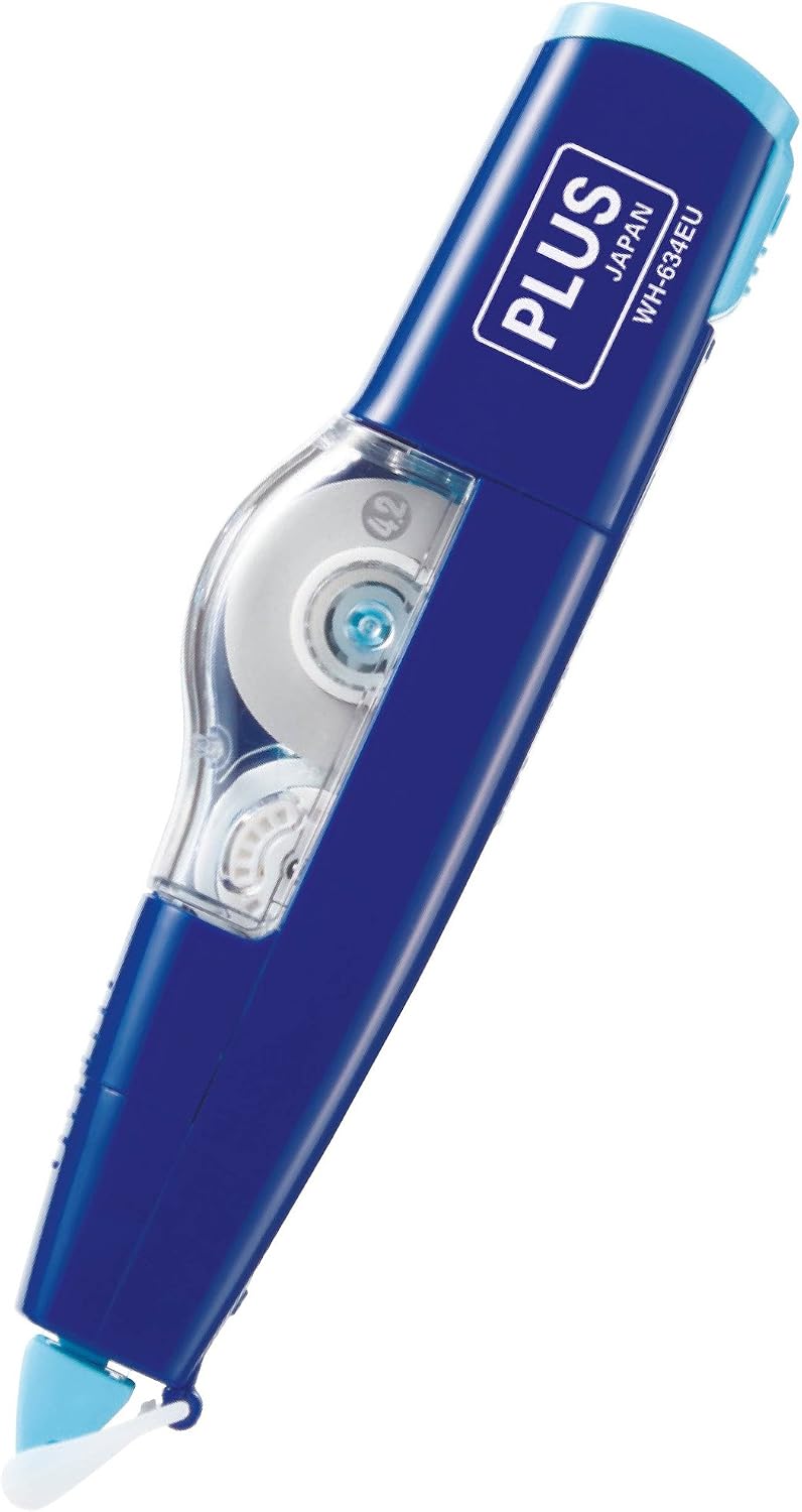 PLUS Japan, Correction Roller MR in Blue, 1 Piece Pack 1x 1 Roller, 49183