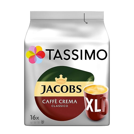 Tassimo Jacobs Caffe Crema Classico Xl (16 servings)