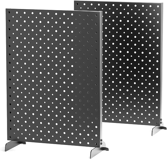 Ultrawall Pegboard Display Stand, Metal Tabletop Pegboard Display