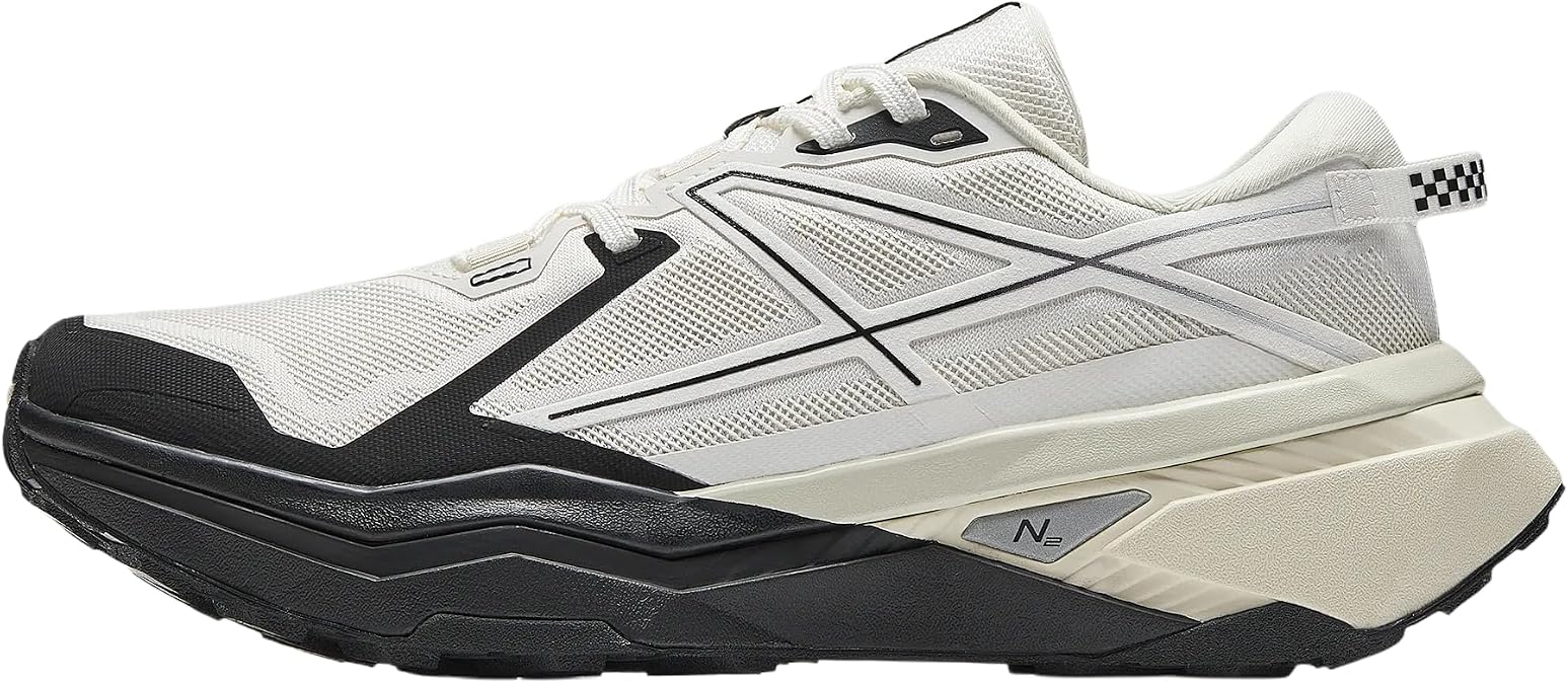 ANTA Saker Mens Trail Running Shoes, Breathable Mesh/TPU Upper, Cushioned Midsole, All-Terrain Trail Grip, Lightweight Outdoor Sneakers