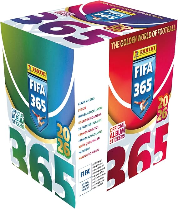 Panini FIFA 365 2026 Çıkartma Koleksiyonu - x36 Paketler