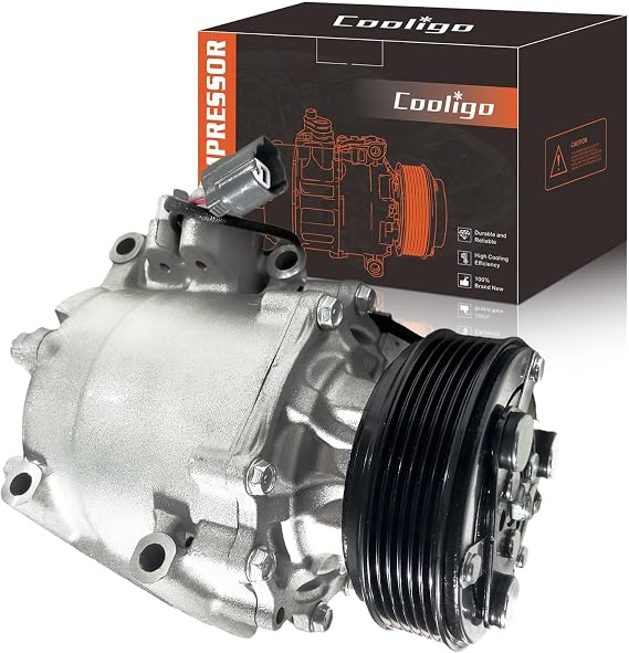 CO10541AC AC Compressor for Honda Civic 1.7L 2001,for Honda Prelude 2.2L 1997-2001, Air Conditioning Compressor with Clutch
