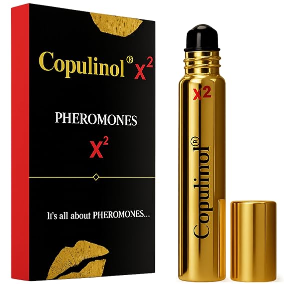Pheromone Perfume for Woman COPULINOL X2 Roll On Body Oil 0.27 Fl Oz | Long Lasting Pheromone Oil That Blends with Your Body, Womens Perfume, Concentrated Formula for Daily Use, 100+ Applications