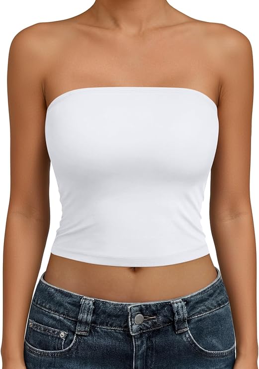 Trendy Queen Women's Strapless Tube Top