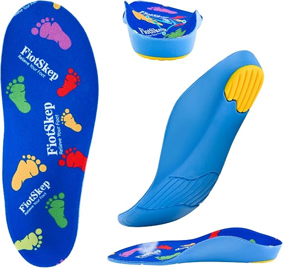 Kids Orthotics Toddler Arch Support Over-Pronation Soft Inserts