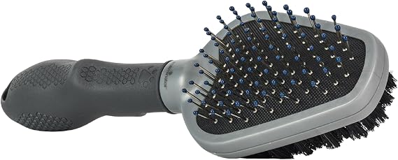 FURminator Dual Grooming Brush for Dogs & Cats