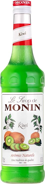 MONIN Premium Kiwi Syrup 700ml, for Cocktails and Mocktails, Vegan