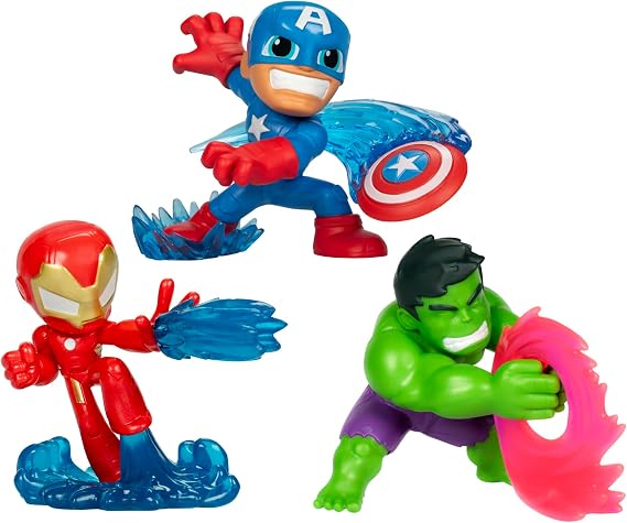 Marvel Avengers Mighty-Verse Collection Series 1 Multipack, Collectible 2.5-Inch-Scale (6 cm) Action Figure Set, Super Hero Toys, Kids Ages 4 and Up