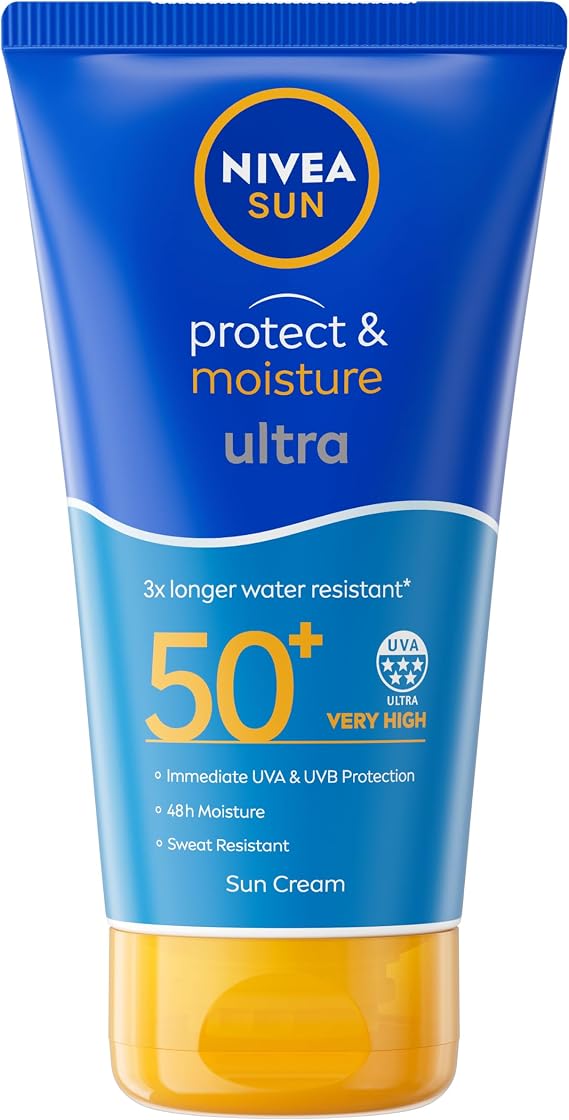 NIVEA SUN Protect and Moisture Ultra Sun Lotion SPF 50+, 150 ml