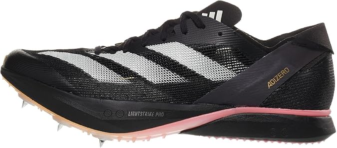 adidas Mens Adizero Avanti Running Sneakers Shoes - Black
