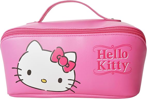 Hello Kitty Travel Makeup Bag Official License, Travel Cosmetic (Multi)
