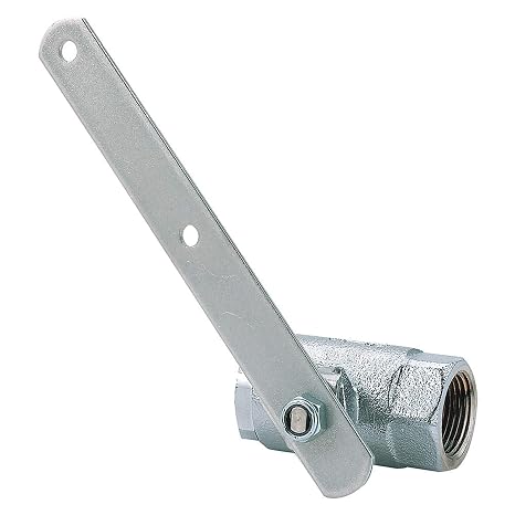 Haws SP260 Stay-Open Ball Valve, Chrome-Plated Brass