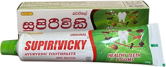 Siddhalepa Supirivicky Ayurvedic Toothpaste 110g