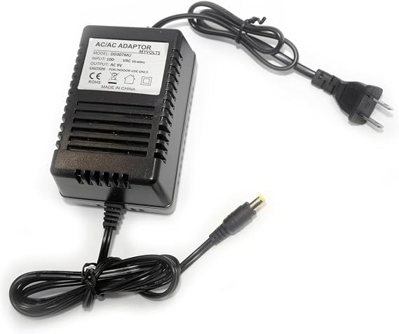 MyVolts 9V Power Supply Adaptor Compatible with Alesis 3630 Compressor - US Plug