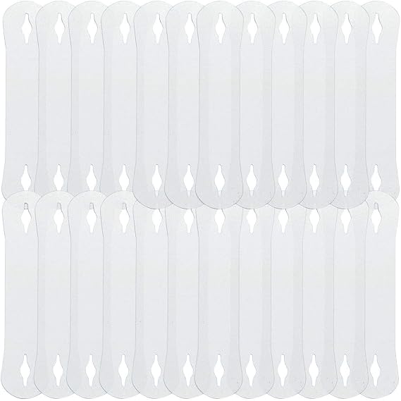 24-Pack Invisible Tie Stays tie Holder Alternative to Tie Bars and Tie Clips