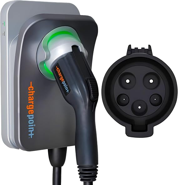 ChargePoint HomeFlex Level 2 EV Fast Charger, J1772, Smart, Hardwired, 50A