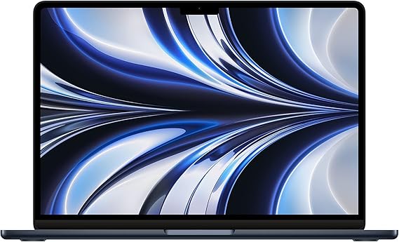 Apple 2022 13" MacBook Air M2, 16GB RAM, 256GB Storage - Midnight (Z160000AU)