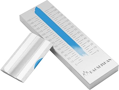 BAOSHISHAN Fineness Gauge Grindometer Fineness of Grind 0-150