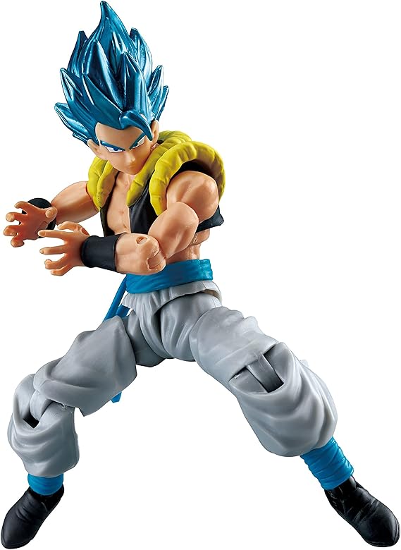 Bandai Namco - Dragon Ball Super - Super Saiyan Blue Gogeta, Dragon Ball Evolve 5" Action Figure