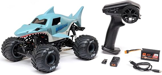 LOSI Mini LMT Megalodon 2S 4X4 1:18 RTR Monster Truck