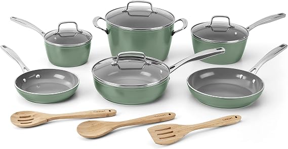 Cuisinart 52G-13SG GreenChef Ceramic nonstick cookware Set
