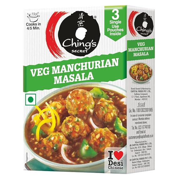 Ching's Secret Manchurian Masala Pouch, 60 g